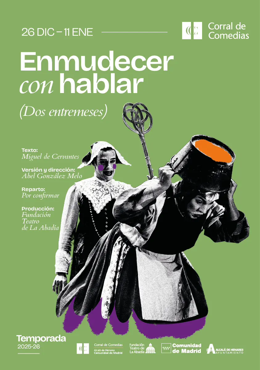 Cartel de Enmudecer con hablar