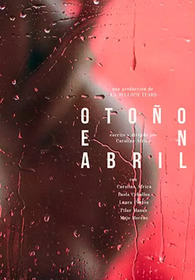 Cartel de Otoño en abril